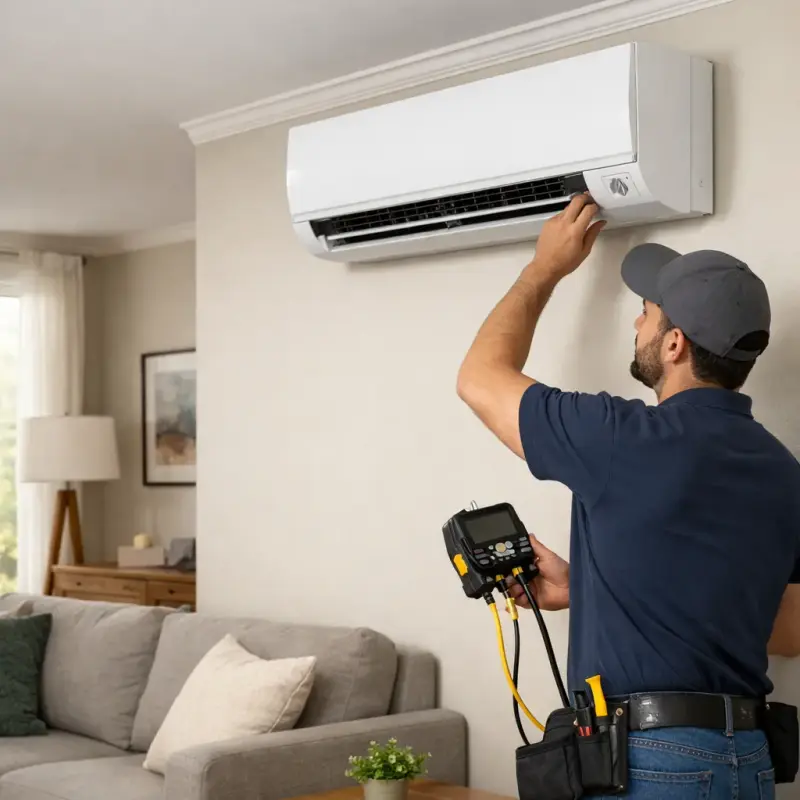 Ductless Mini-Split Installation Harmans